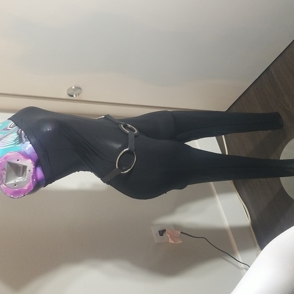 Miss Sixty Small Black tube top to ankle/ one piece catsuit - Picture 4 of 7